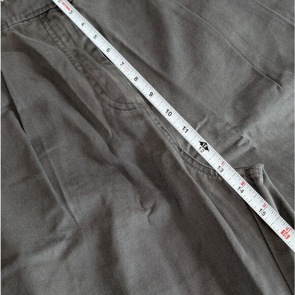 Apiece Apart Mirabelle Deep Olive High-rise Wide Leg Trouser Pants, size 12 - Picture 6 of 9